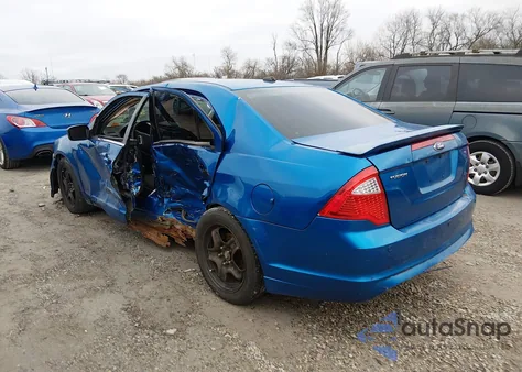 2011 Ford Fusion Se from USA, damaged, VIN 3FAHP0HA3BR232595